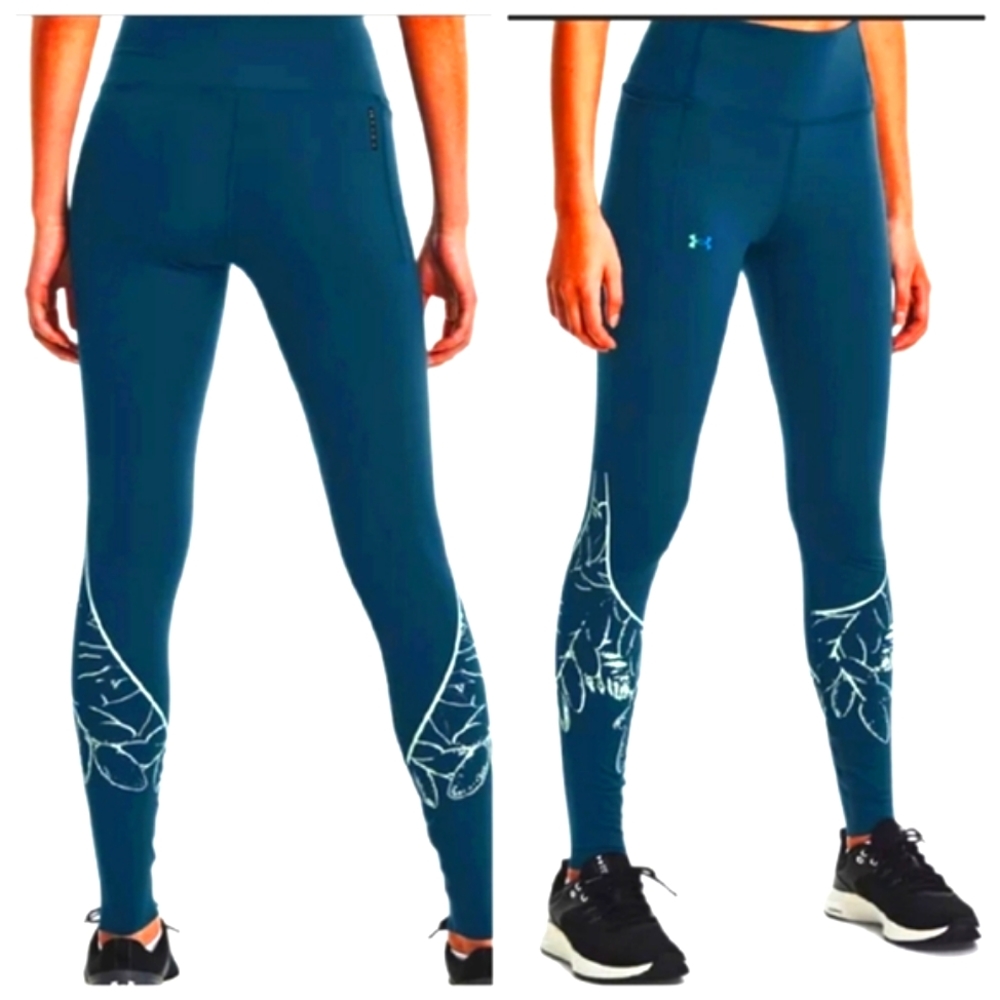 Under Armour Womens Rush Smartfirm Celliant Running Legging Size Small